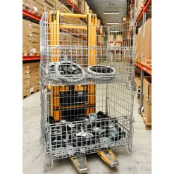 Trådbur, medium, sammenklappelig