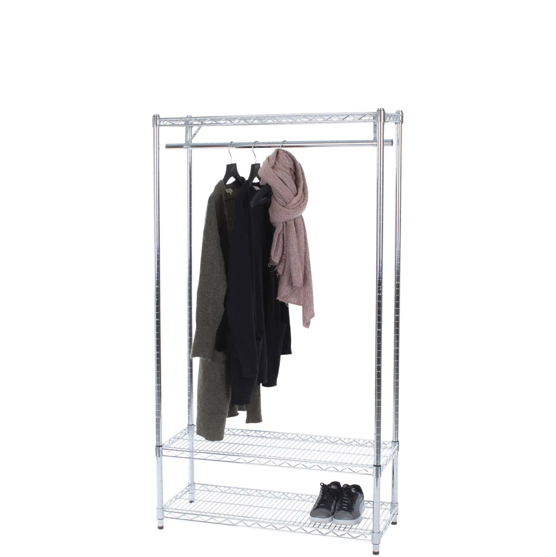 Trådreol Wirefix 46x91x160 h cm