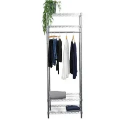 Trådreol Wirefix 46x61x180 h cm