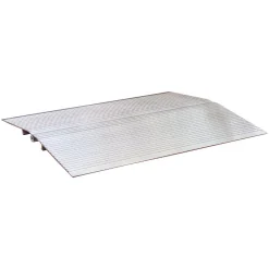 Tærskel-rampe, bred, 2-delt