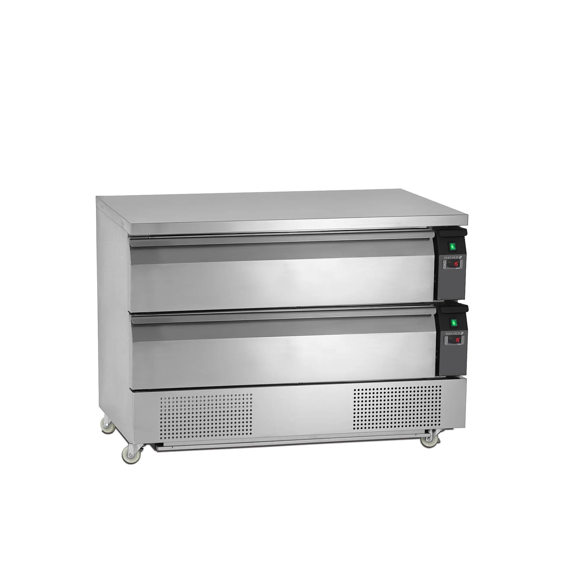 Underbord Tefcold UD2-3, rustfri stål