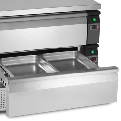 Underbord Tefcold UD2-2, rustfri stål