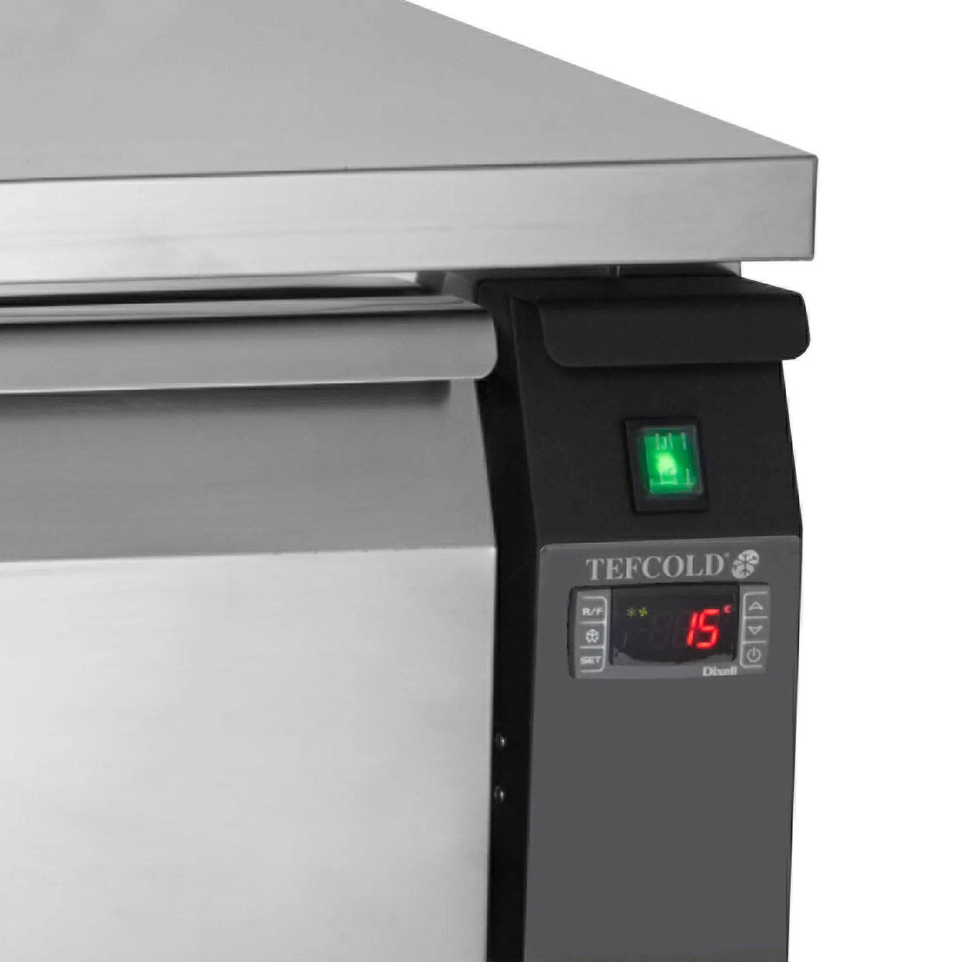 Underbord Tefcold UD1-2, rustfri stål