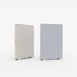 Unit glastavle med akustik, 120x186 cm