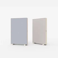 Unit glastavle med akustik, 120x186 cm