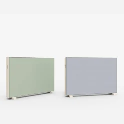 Unit glastavle med akustik, 180x126 cm