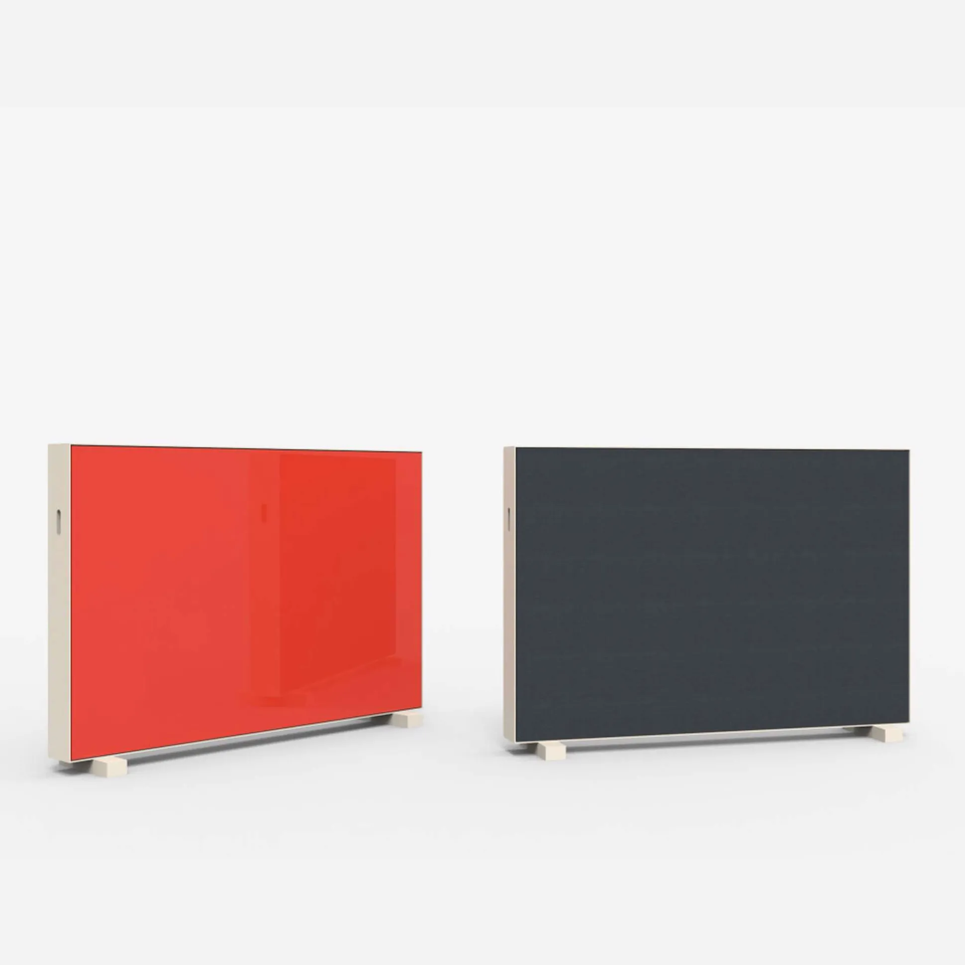 Unit glastavle med akustik, 180x126 cm