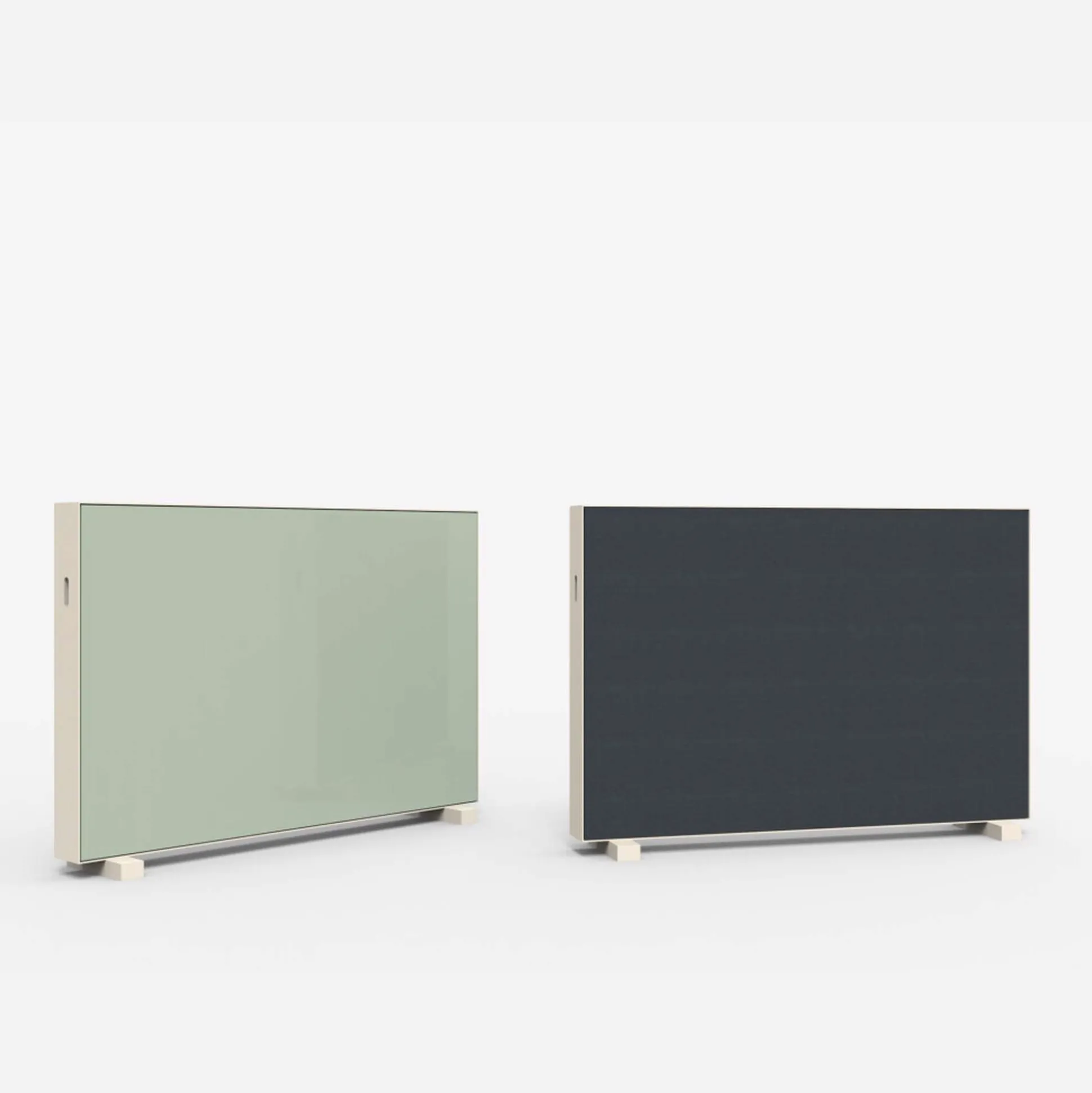 Unit glastavle med akustik, 180x126 cm