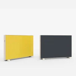 Unit glastavle med akustik, 180x126 cm