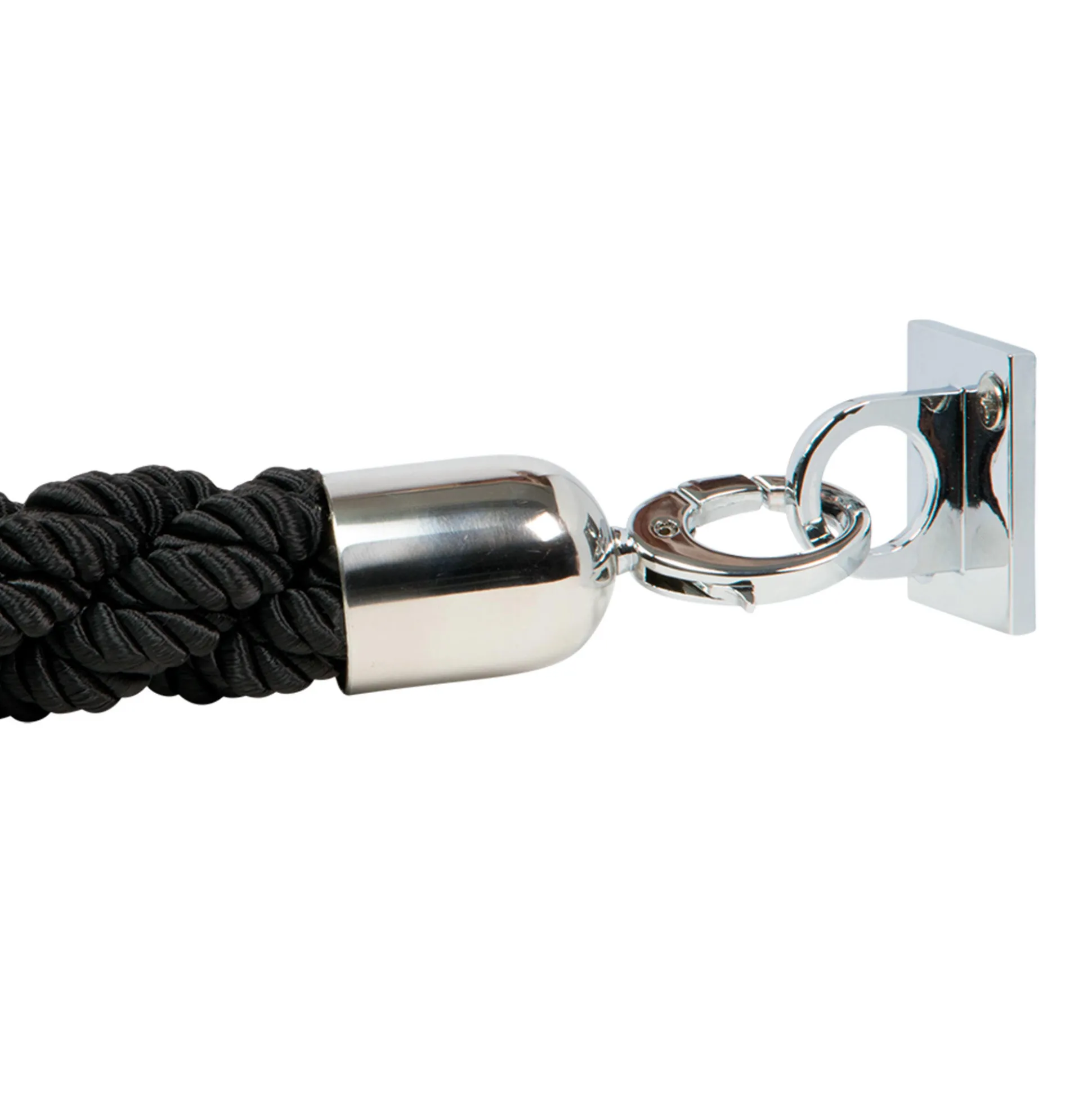 Vægkrog Classic, rustfrit stål