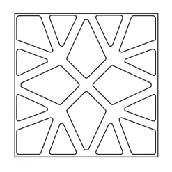 Vægpanel Soundwave Geo