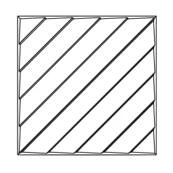 Vægpanel Soundwave Stripes