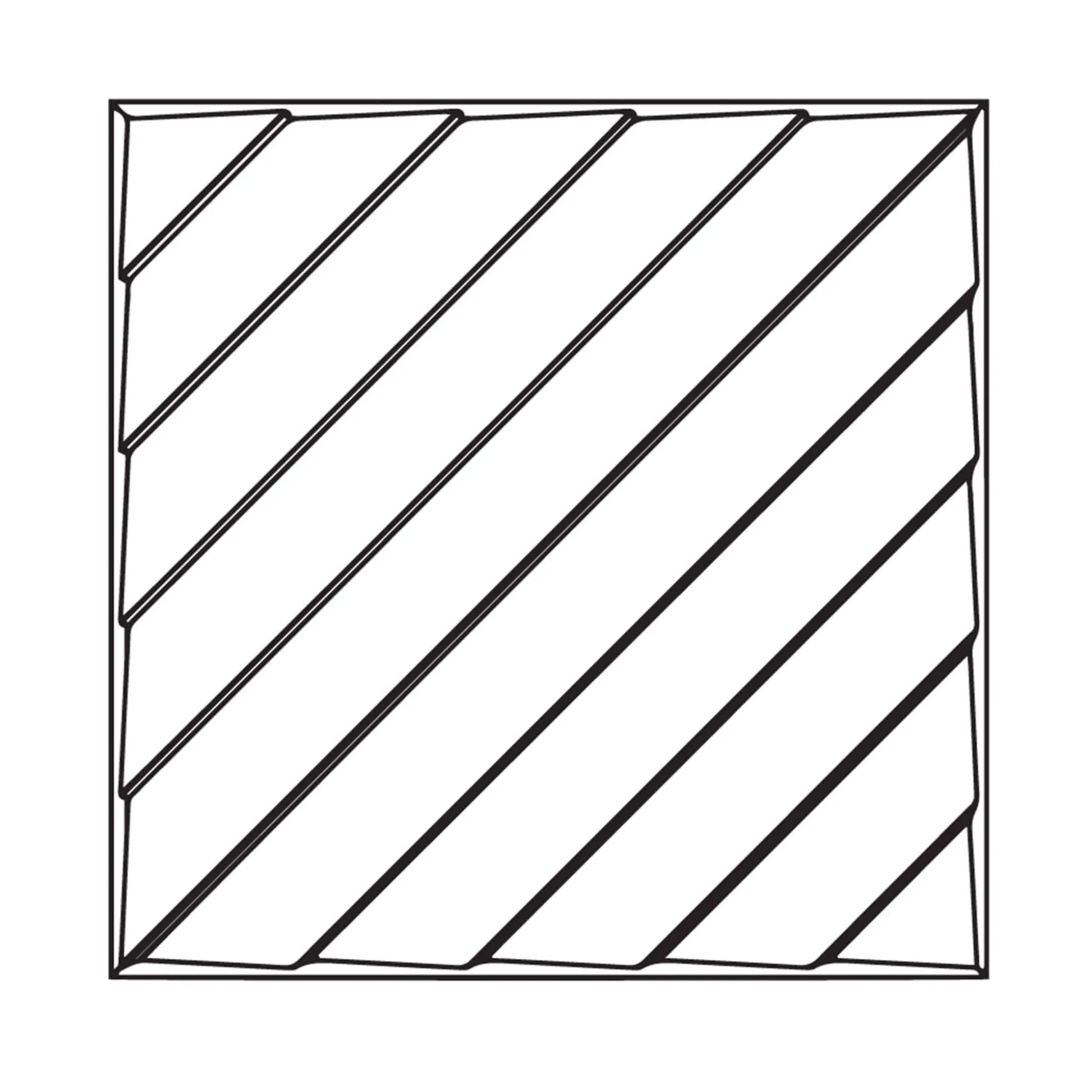 Vægpanel Soundwave Stripes