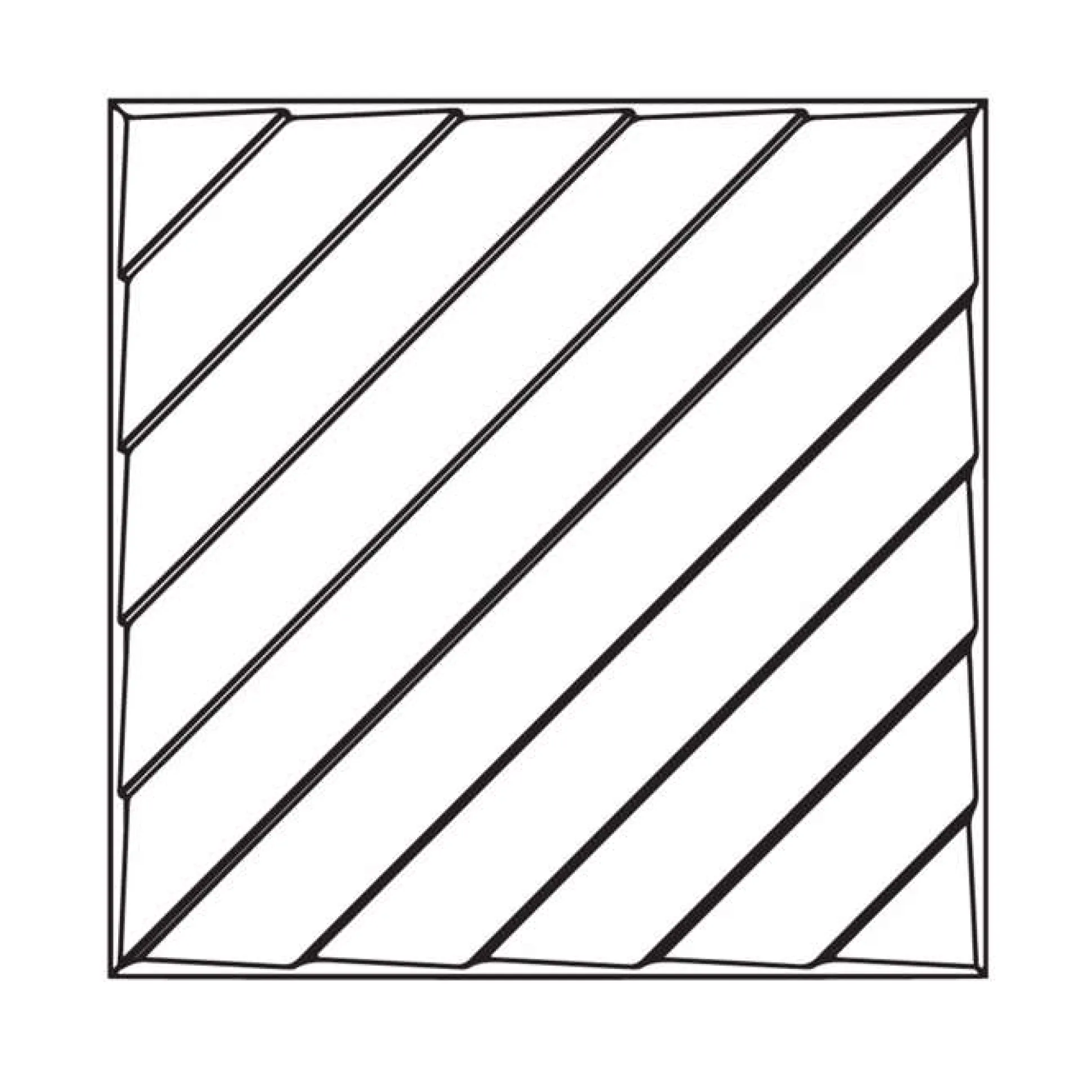 Vægpanel Soundwave Stripes