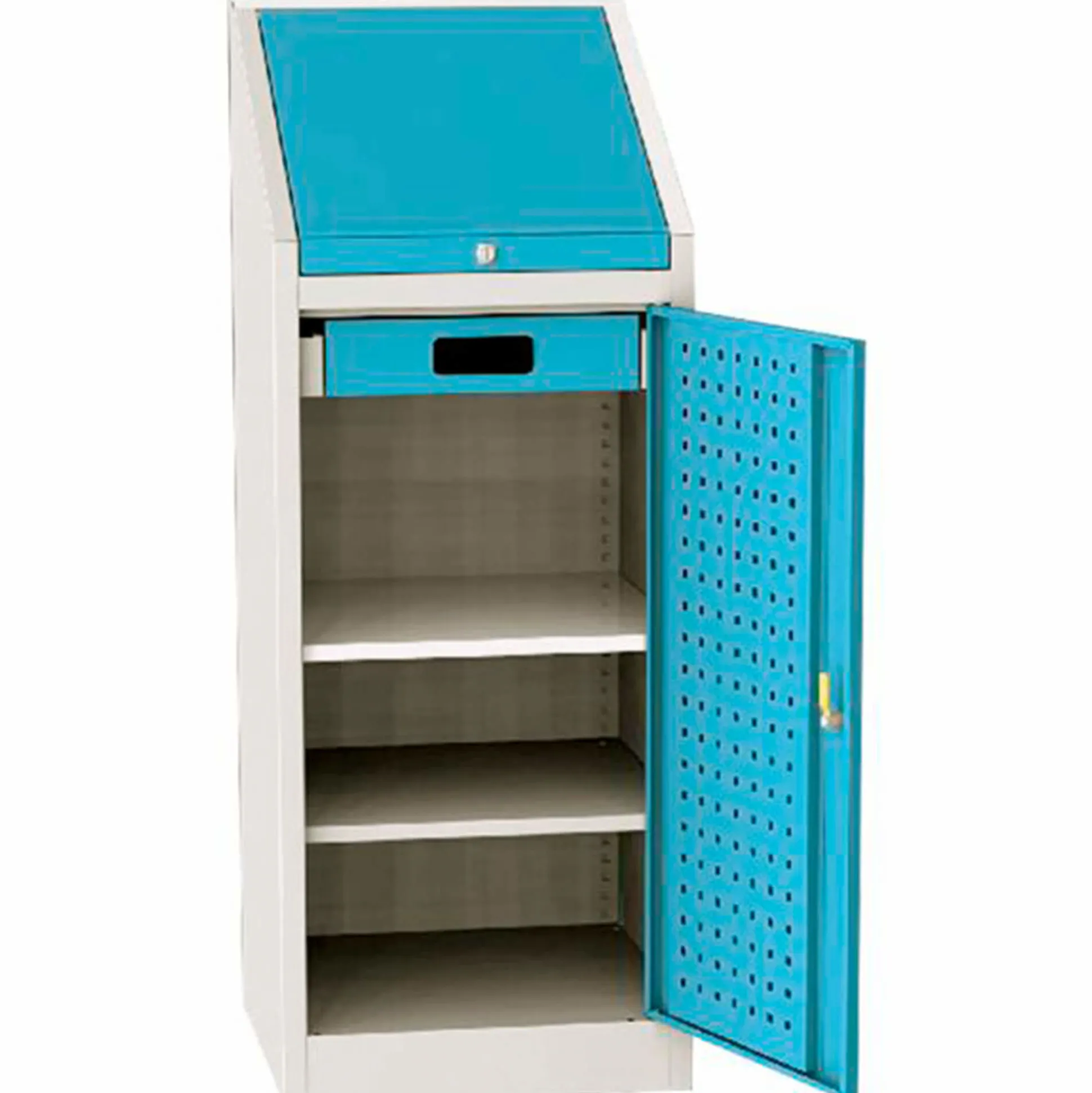 Værkstedsskab med Pult