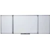 Whiteboard Foldbar emal. 120x90h cm.