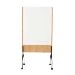 Whiteboard på hjul Rocada natur 100x120 cm