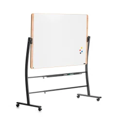 Whiteboard på hjul Rocada natur 150x100 cm