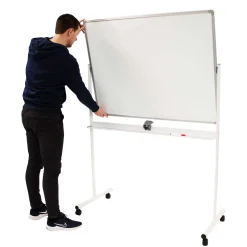 Whiteboard tavle på hjul ECO 180x120 cm